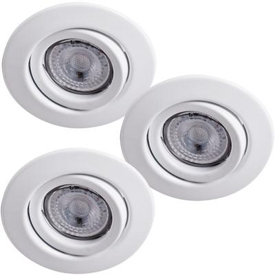 3er Set led Einbau Strahler Spots Leuchte Beleuchtung drehbar Paulmann 920.27 Image