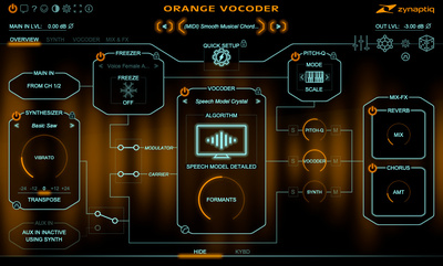 Zynaptiq Orange Vocoder
