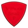 V-Picks Small Pointed Ruby Red