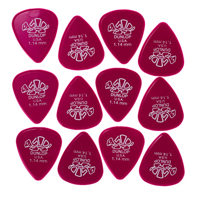 Dunlop Delrin 500 Pick Magenta Set