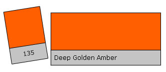 Lee Farbfolien Bogen 135 Deep Golden Amber