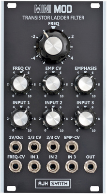 AJH Synth MiniMod VCF black