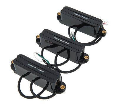 Seymour Duncan ST-Style Hot Rails Set Black