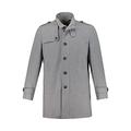 JP 1880 Menswear Big & Tall Plus Size L-8XL Wool Coat Light Grey Melange XXX-Large 748585 13-3XL