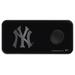 Black New York Yankees 3-in-1 Glass Wireless Charge Pad