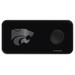 Black Kansas State Wildcats 3-in-1 Glass Wireless Charge Pad