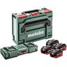 Metabo Kit de base 4x LiHD 5.5Ah ASC 145 DUO + metaBOX 145 (685180000)