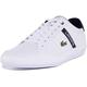 Lacoste Men's Chaymon 0120 2 CMA Sneaker, White (White/Nvy/Red), 9 UK
