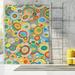 Corrigan Studio® 'Overlapping Ovals II' by Nikki Galapon - Wrapped Canvas Graphic Art Print Canvas | 72 H x 54 W x 1.5 D in | Wayfair