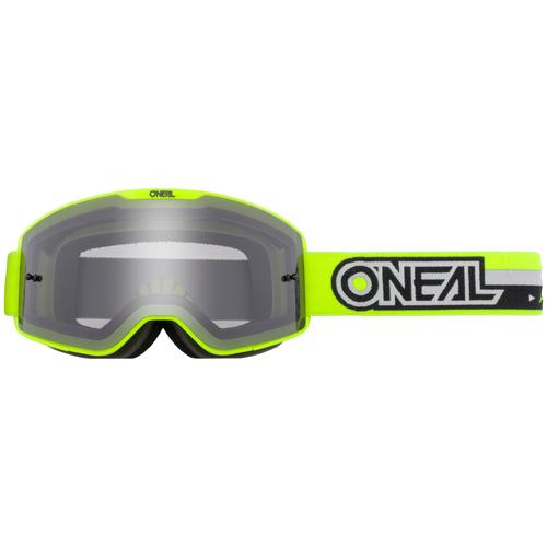 Oneal B-20 Proxy Motocross Brille – Getönt, schwarz-gelb