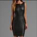 Anthropologie Dresses | Anthropologie Velvet Black Short Dress Sz Medium | Color: Black/Gray | Size: M