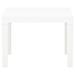 Highland Dunes Jensen Plastic Garden Outdoor Bench Plastic in White | 17.72 H x 23.62 W x 15.16 D in | Wayfair 75CC8BEBB8CC45F7B467F33E52A579CB