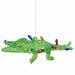 The Holiday Aisle® Alligator Hanging Figurine Ornament Glass in Green | 0.1 H x 0.1 W x 5.25 D in | Wayfair A5BC5434F1864555922BC4A418554C8F