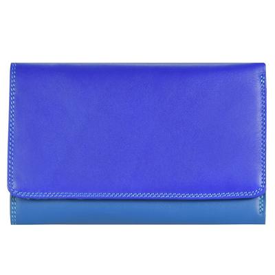 Mywalit Medium Tri-fold Geldbörse I Leder 14 cm seascape Blau Damen Image
