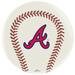 Atlanta Braves Undrilled Bowling Ball