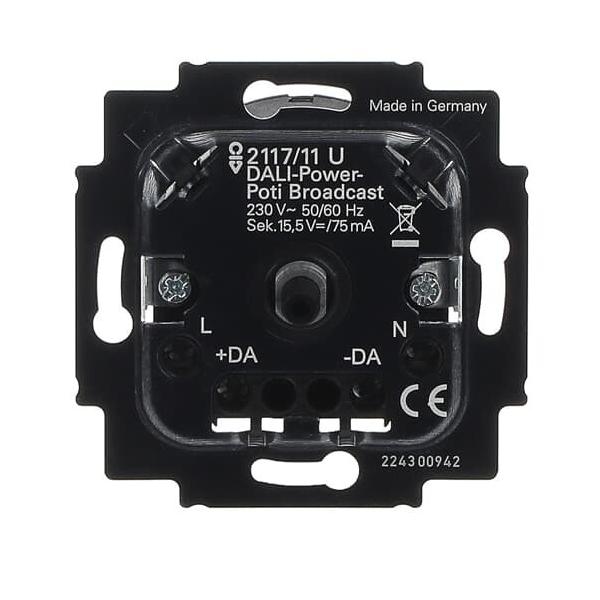 Busch-Jaeger DALI-Potenziometer-Einsatz 2117/11 U 2CKA006599A2986 Image