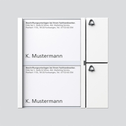 Siedle&Söhne Tasten-Modul TM 612-2 W 200035517-00 Image