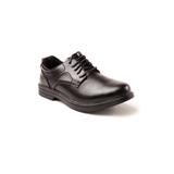 Wide Width Men's Deer Stags® Nu Times Waterproof Oxford Shoes by Deer Stags in Black (Size 9 1/2 W)