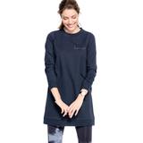 Plus Size Women's Love Tunic Sweatshirt by ellos in Navy (Size 22/24)