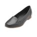 Blair Women's Classique® “Sophia” Comfort Slip-Ons - Grey - 7.5 - Medium