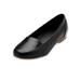 Blair Women's Classique® “Sophia” Comfort Slip-Ons - Black - 7 - Medium