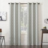 Wayfair Basics® Chevron Thermal Blackout Grommet Curtain Panel Metal in Gray | 84 H in AD1328FE4ADF4EB98B25B95532F8D7D1