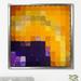 Ivy Bronx Micah 6:8 Our Daily Walk w/ God by Mark Lawrence - Print Canvas in Indigo/Orange | 39.5 H x 39.5 W x 2 D in | Wayfair