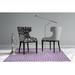 Indigo 96 x 0.08 in Area Rug - Ebern Designs Aleh Geometric Purple Area Rug Polyester | 96 W x 0.08 D in | Wayfair A5DC9A11C13E4C04B2EDA8DE5B9FD84F