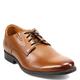 Clarks Men's Whiddon Plain Oxford, Dark Tan Leather, 11 UK