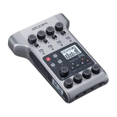 Zoom PodTrak P4 Portable Multitrack Podcast Recorder P4