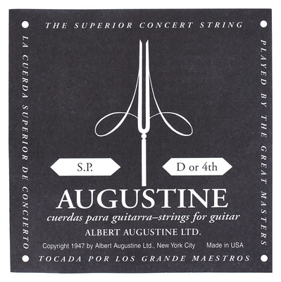 Augustine D-4 String Black Label