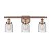 Innovations Lighting Bruno Marashlian Small Bell 26 Inch 3 Light LED Bath Vanity Light - 916-3W-AC-G54