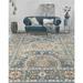 Blue 93 x 0.3 in Area Rug - World Menagerie Colista Oriental Indoor/Outdoor Area Rug Polypropylene | 93 W x 0.3 D in | Wayfair