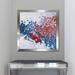 Ivy Bronx Exodus 15:2 He Is My God by Mark Lawrence - Print Plastic/Acrylic in Blue/Gray/Red | 37.5 H x 37.5 W x 1 D in | Wayfair