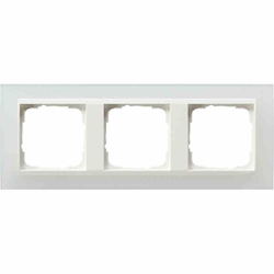 Gira Event Rahmen, 3f, reinweiß, glänzend, Kunststoff, Unterputzmontage, 0213334 Image