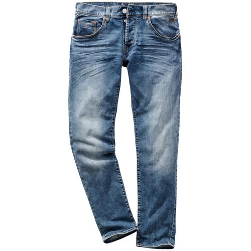 Herrlicher Herren Jeans-Hose Regular Tapered Hellblau einfarbig