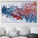 Ivy Bronx Exodus 15:2 He Is My God by Mark Lawrence - Print Canvas in Blue/Red | 28 H x 48 W x 1.5 D in | Wayfair 201609A3FE07475FA4F7B04F661299B6