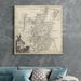 World Menagerie 'Map of Scotland' - Wrapped Canvas Graphic Art Print Canvas, Solid Wood in Gray/White | 10 H x 10 W x 1 D in | Wayfair