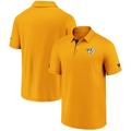 Men's Fanatics Branded Gold Nashville Predators Authentic Pro Locker Room Polo