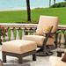 Telescope Casual St. Catherine Swivel Patio Chair w/ Cushions Plastic in Brown | 36.25 H x 30 W x 35.25 D in | Wayfair KK6D84901