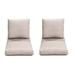 Latitude Run® Deep Outdoor Seat Cushion Polyester in Gray | 6 H x 23 W in | Wayfair 11C829B4A57F4ABE96A9EB8649F83F22