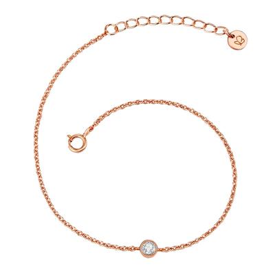 Glanzstücke München Armband Sterling Silber Topas in 17,0 cm Basislänge + 3,0 Verlängerung Damen Image
