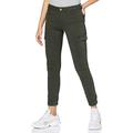 ONLY Cargo Jeans Hose | Stretch Denim Jogger Pants | Slim Mid Waist Karottenhose ONLMISSOURI, Farben:Grün-3, Größe:34W / 32L, Z-Länge:L32