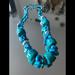 Anthropologie Jewelry | Anthropology Turquoise Blue Summer Necklace | Color: Blue/Green | Size: Os