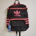 Adidas Bags | Adidas Original Classic Zip Top Backpack | Color: Black/Pink | Size: Os