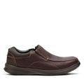 Clarks Herren Cotrell Step Slipper, Braun (Brown Oily Leather), 39.5 EU