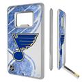 St. Louis Blues Credit Card USB Drive with Bottle Opener