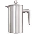 Service Ideas Double Wall Stainless Steel French Press Coffee Maker Stainless Steel | 6.5 H x 5.25 W x 3 D in | Wayfair PDWSA350BS