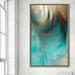 Orren Ellis 'Call To Me, Jeremiah 33:3' by Mark Lawrence Painting Print Canvas in Blue | 43.5 H x 27.5 W x 2 D in | Wayfair