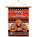 Breeze Decor Halloween Trio 2-Sided Polyester 40 x 28 in. Flag Set in Black/Red | 40 H x 28 W x 1 D in | Wayfair BD-HO-HS-112062-IP-BO-03-D-US16-AM